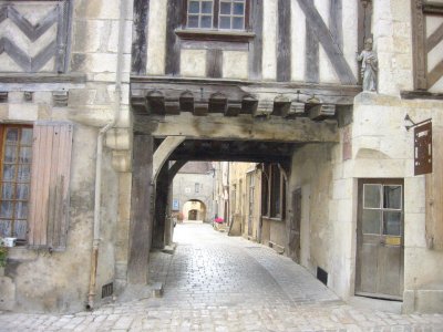 Noyers-sur-Serein Village.